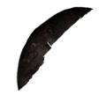 Black Mask Fragment (Right)