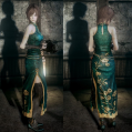 Chinese Evening Dress (Emerald)