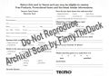 Registration Card Xbox Back